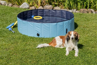 Piscina de perros trixie azul claro azul