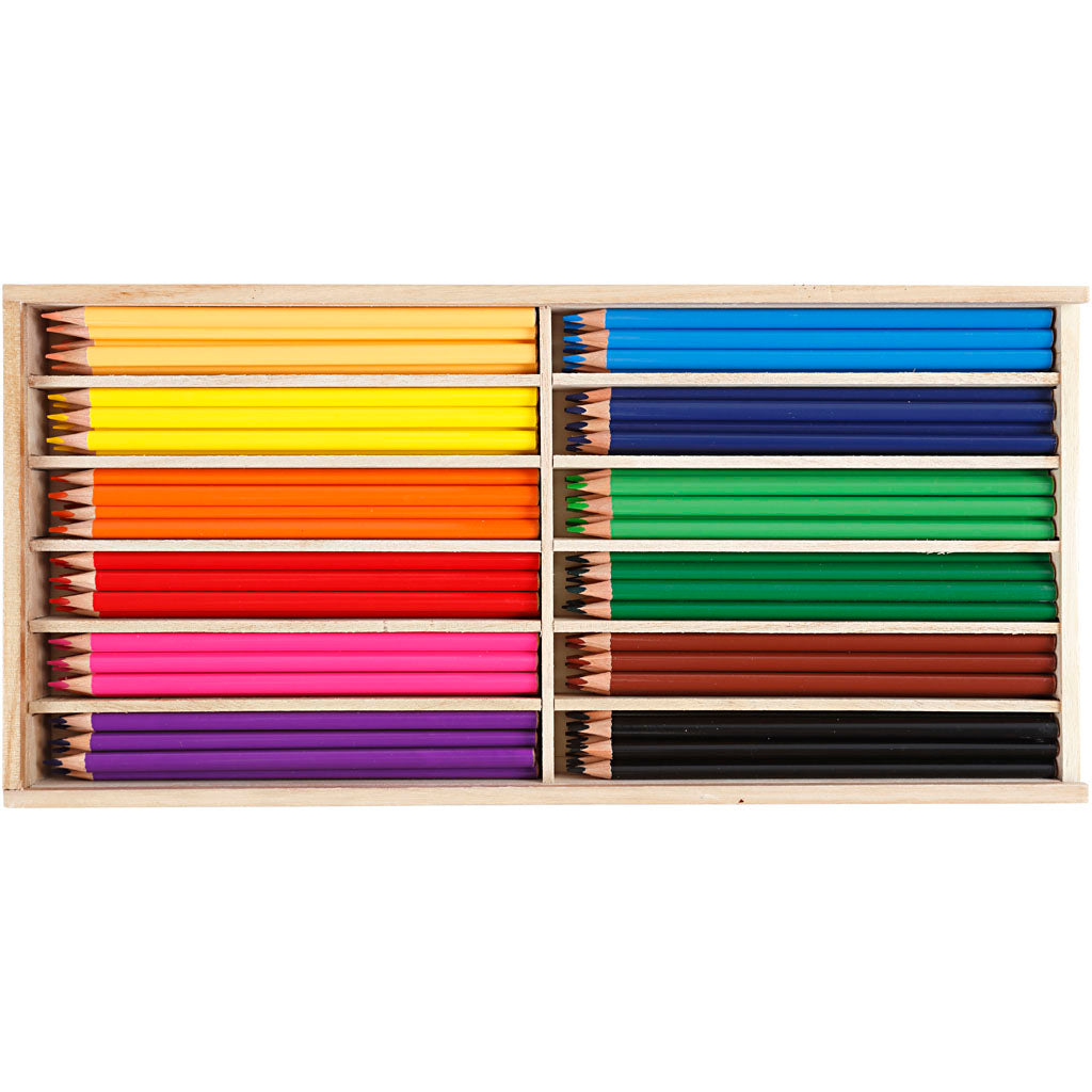 Creativ company colored pencils various colors, 144st.
