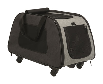 Trixie rejsekurv Trolley Black Light Gray