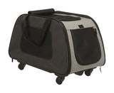 Trixie rejsekurv Trolley Black Light Gray
