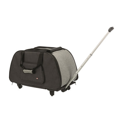 Trixie rejsekurv Trolley Black Light Gray