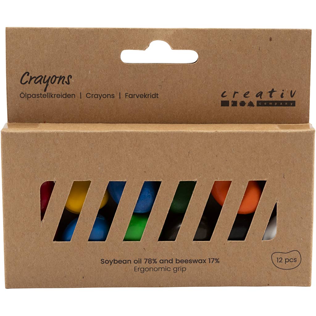 Creativ Company Chalks Bean verschiedene Farben, 12st.