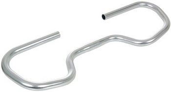 Butterfly handlebar Kalloy City Trekking Aluminum Ø25.4 x 595 mm - Silver