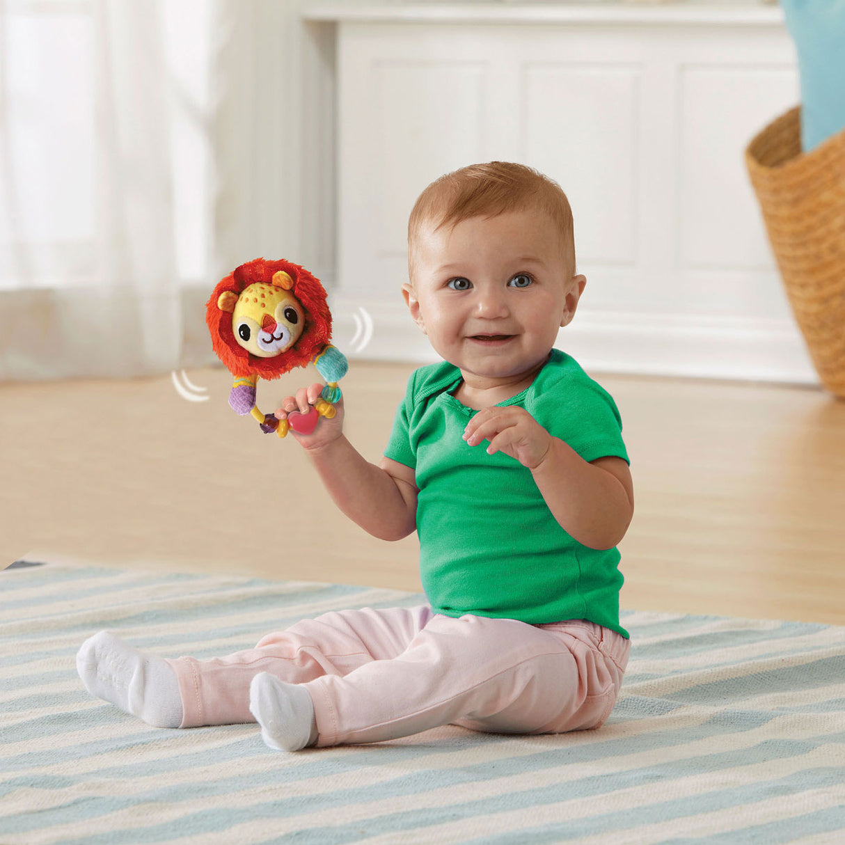 Vtech Rattle Animal Friends Lion 191 cm Red Plush