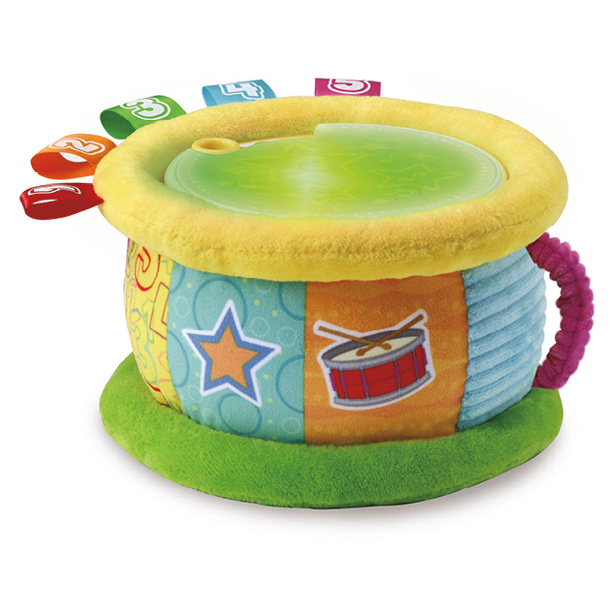 VTech pliušinis šviesos būgnas