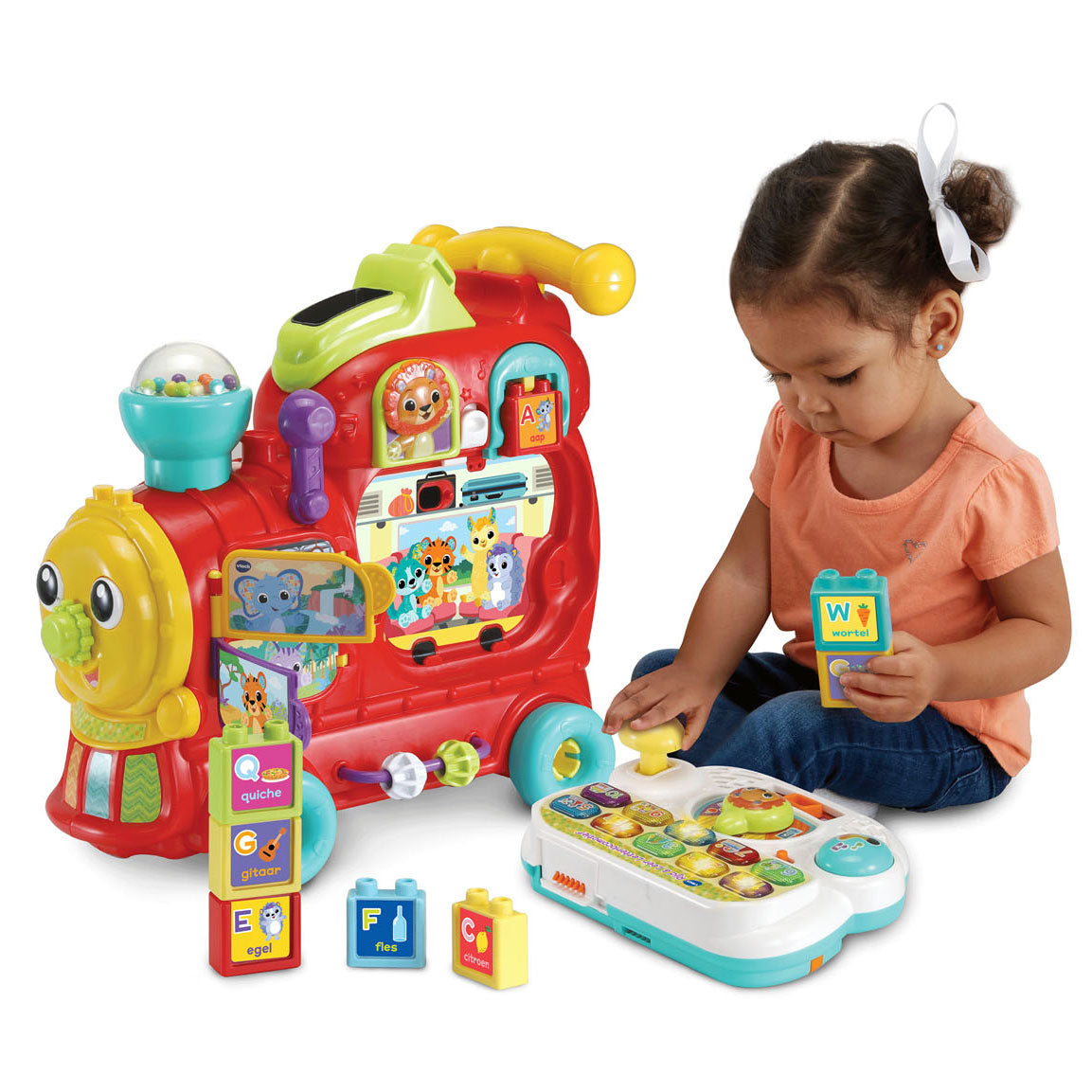 Vtech baby rider läder brev lokomotiv