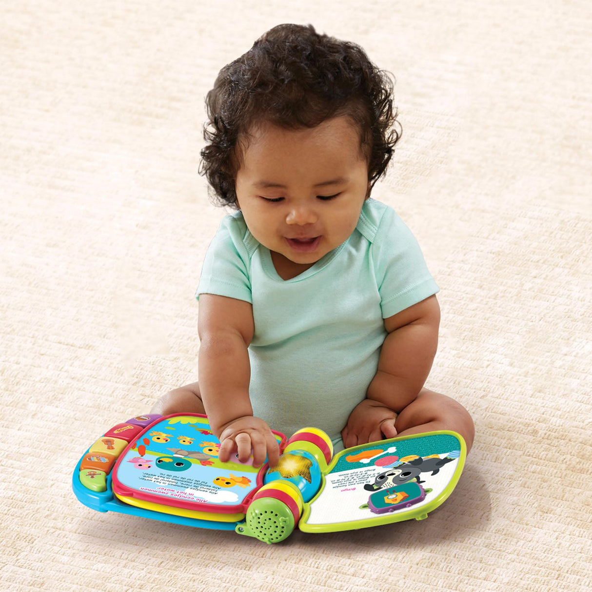 Vtech животни приятели песни книги синьо