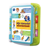 Vtech børnebog min interaktive ordbog hvidblå grøn