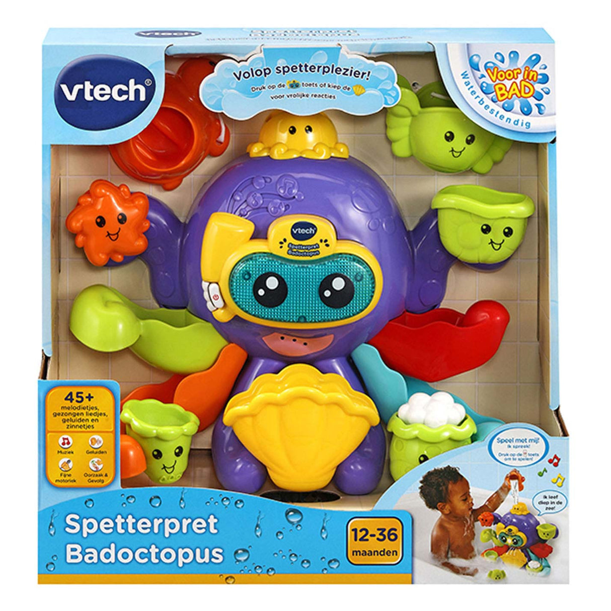 VTech Splash Fun Bath Octopus