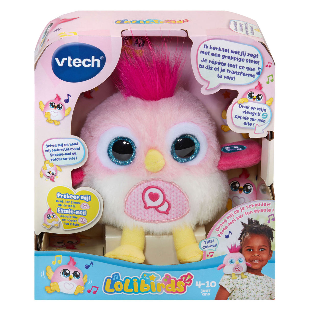 Vtech kidi lolibirds rosa
