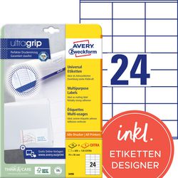 Avery multi-purpose labels QuickPeel 600 pieces white