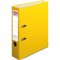 Abi folder Herlitz maxfile protect A4 80 mm yellow