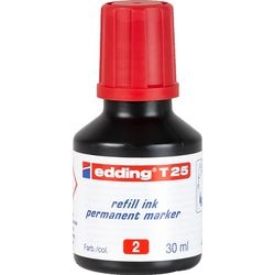 Refill ink edding t25 red 30ml