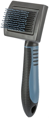 Trixie blød børste med plastbørster og studs