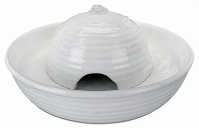 Trixie vital flow mini keramisk drikke springvand hvid
