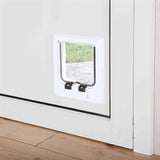 Trixie 4-way cat flap electromagnetic white