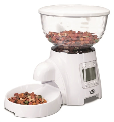 Trixie tx7 automatic food dispenser white