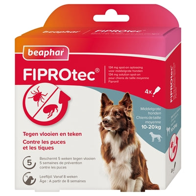 Beaphar Fiprotec pes proti kresbě a blechám