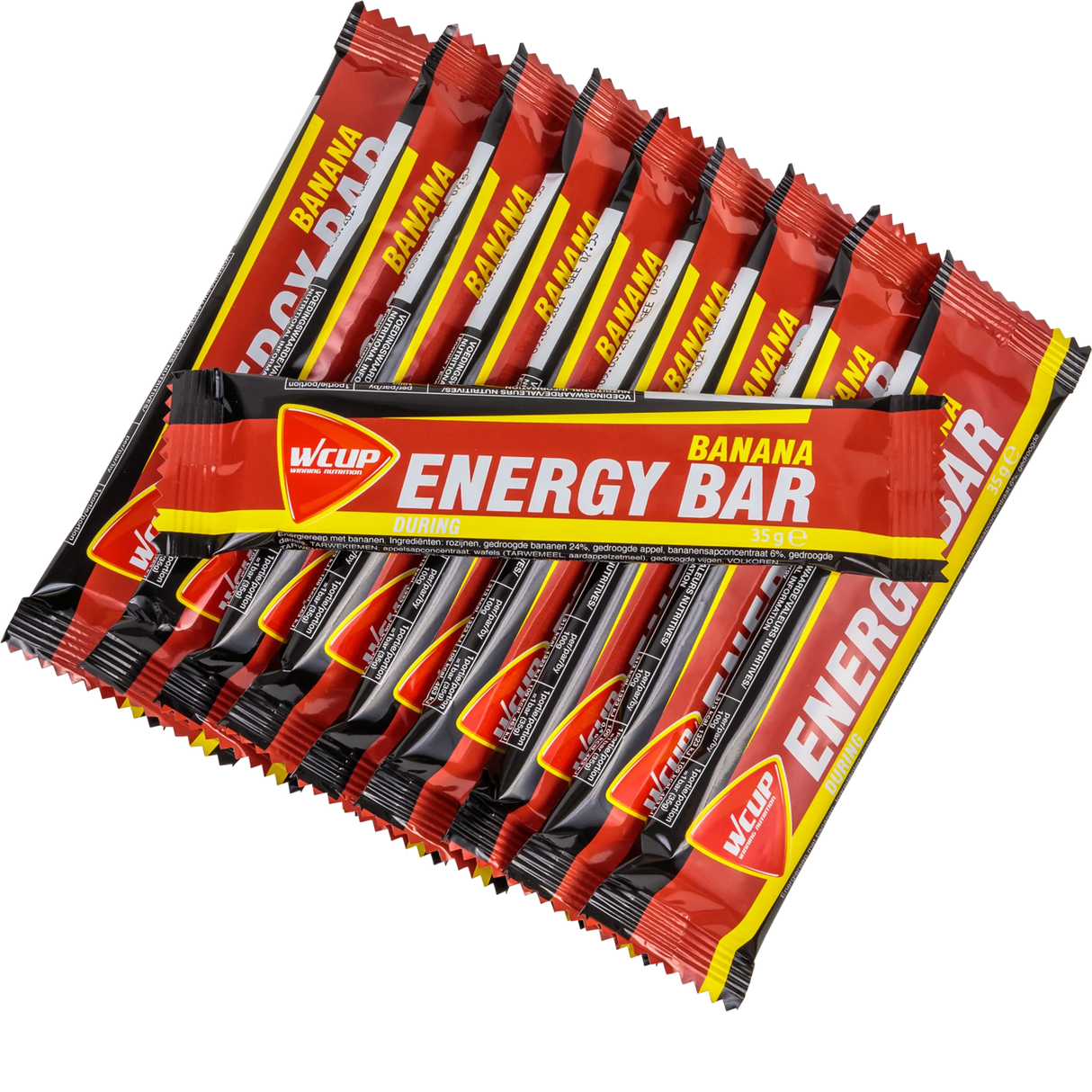 Wcup - energy bar banaan 35 gram 20 stuks