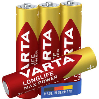 Varta batterij aaa 4x alkaline max power