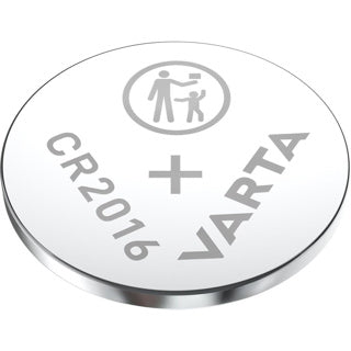 Varta Batteries CR2016 2 pieces of button cell