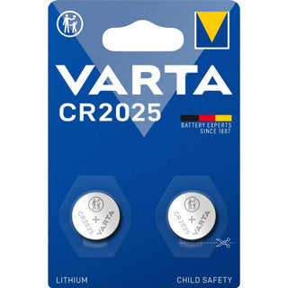 Batterie a bottone Varta CR2025 2 pezzi