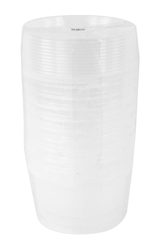 Bucket round with cover set