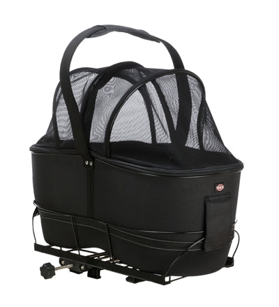 Trixie Bicycle Basket Luggage Carrier Black Black