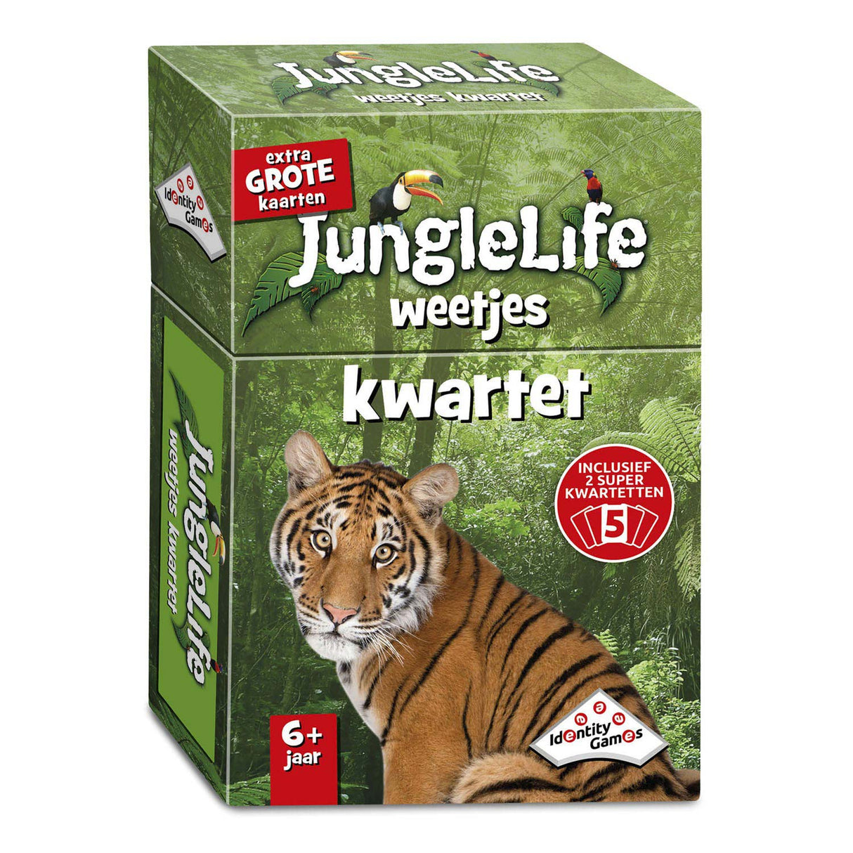 Games de identidade JungleLife Fact Quartet