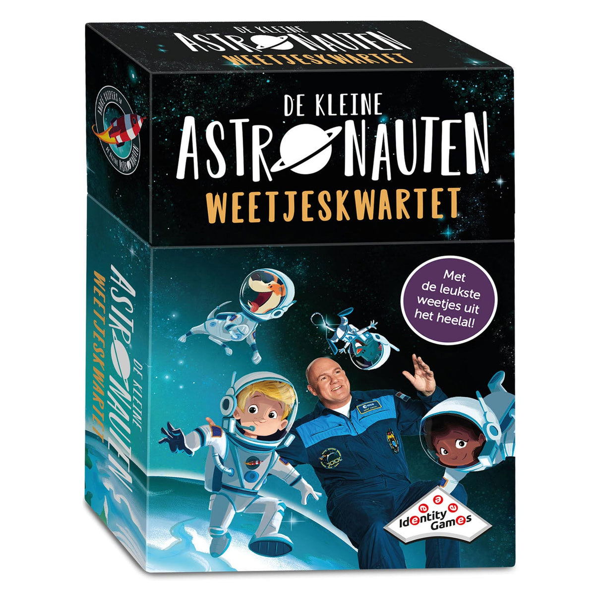 Identitetne igre mali astronavti, kvartet dejstev