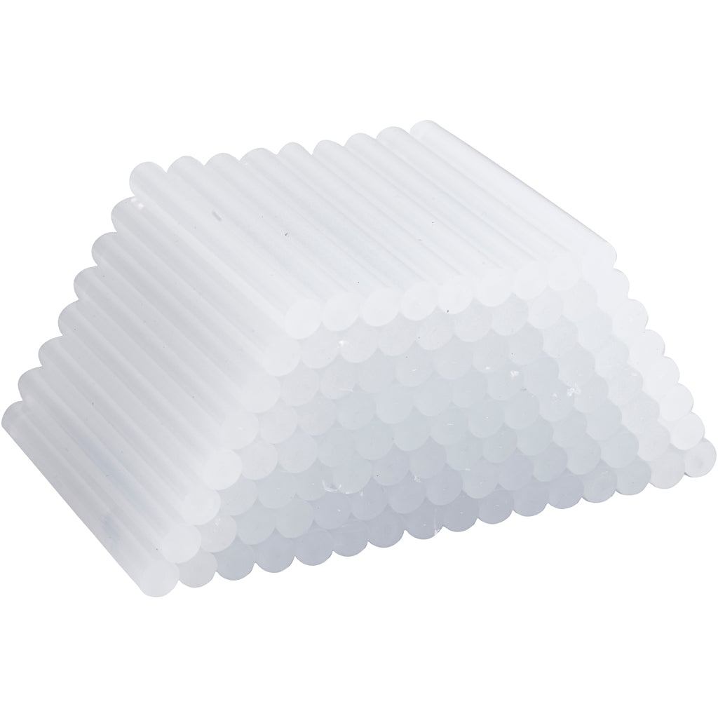 Creativ company glue gun refills maxi, l: 10 cm, d 11 mm, 100 pieces 1 box
