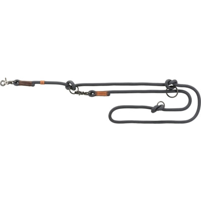 Trixie Dog Leash Be Nordic Ajustable Gris Oscuro Marrón