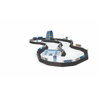 Radiographically controlled Sonic Racing Set 1:43
