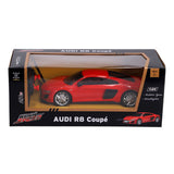 Kool Speed ​​Radiographically controlled Auto Audi 1:24 R8 Coupé Red