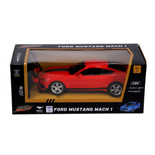 Kool Speed ​​Radio -Kontrollert Auto Ford 1:24 Mustang Mach 1 Rød