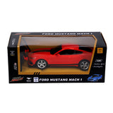 Kool Speed ​​Radio -Kontrollert Auto Ford 1:24 Mustang Mach 1 Rød