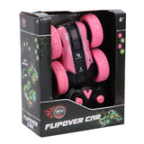 Rapid Wheels radio controlled flip chart car pink