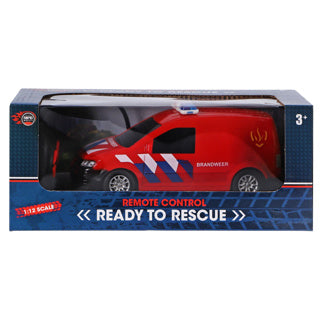 Radijsko voden gasilski avto Rapid wheels z lučjo | 2 kos