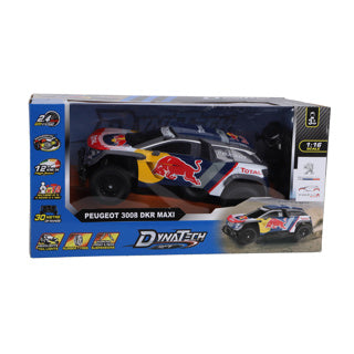 Dynatech radiografisch bestuurbare auto peugeot 1:16 2.4g 3008 dkr maxi