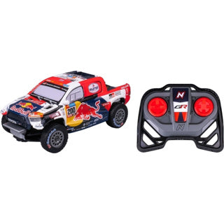 Nikko Spillsaachen Nikko RC Dakar 1:18 - Nuetsmodus: Toyota Gazoo Racing Al-Attiyah (10591 10590)