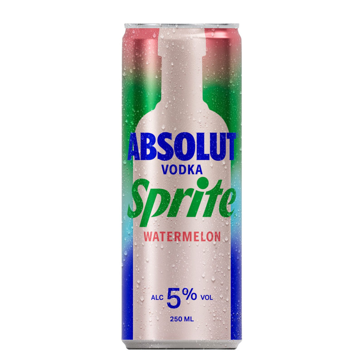 Absolut sprite absolut vodka sprite watermelon can (12x 250ml)