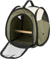Trixie Transport Bag Bird Green