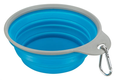 Trixie Food Bowl Trinkende Mülleimer Reisen Rand Silicone Assorti