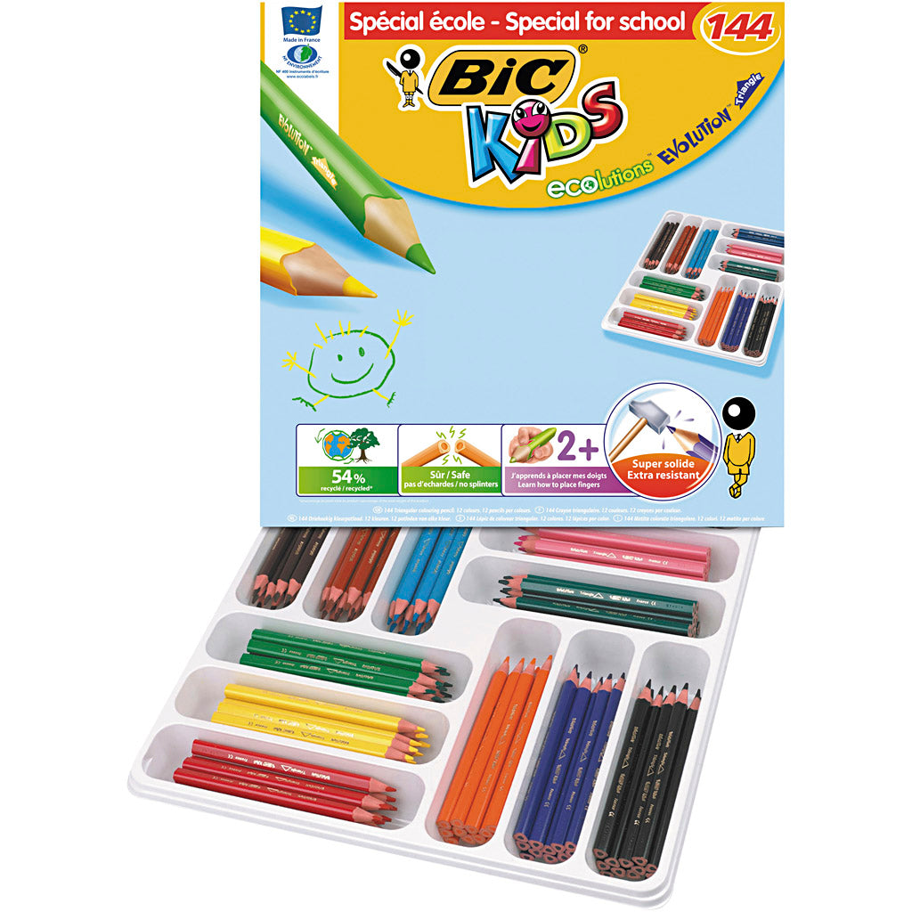 Bic Kids Ecolutions Evolution Triangle, 144st.