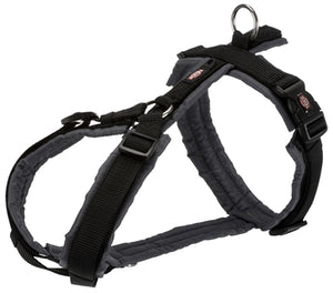 Trixie Dog Harness Premium Draw Black Gray