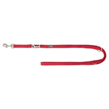 Trixie hundkoppel premium dubbelsydd justerbar röd