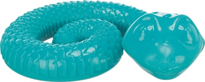 Trixie Snack snake TPR rolled up green