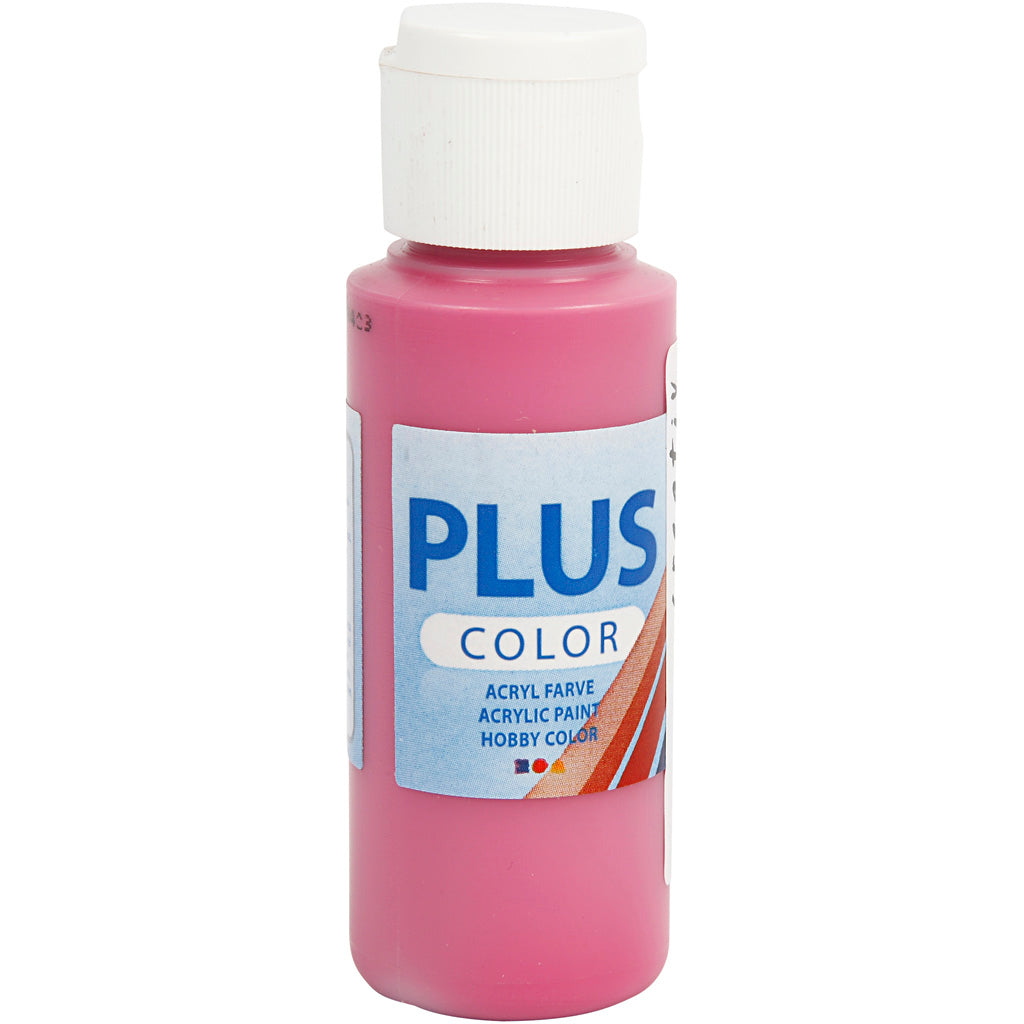 Plus color acrylverf, royal fuchsia, 60 ml 1 fles