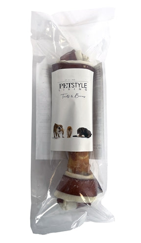 Petstyle Living Knoted Bot Multicolor With Chicken