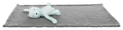 Trixie Junior Play Set takaró és medve szürke menta zöld